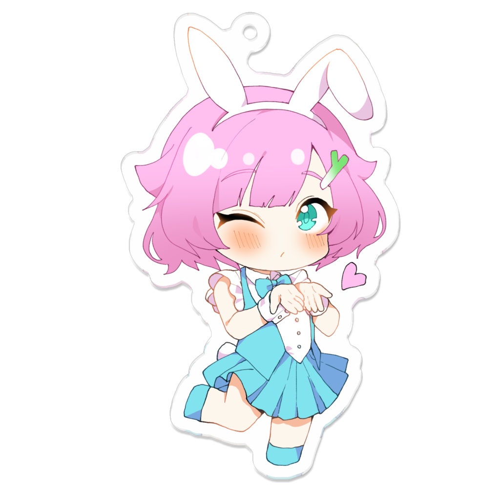 バニーガールねぎまちゃんアクリルキーホルダー