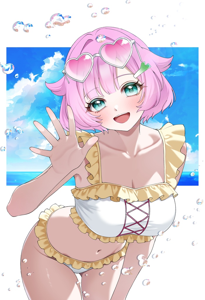 【甘々】彼女の水着姿にドキドキする海デート【男性向け】