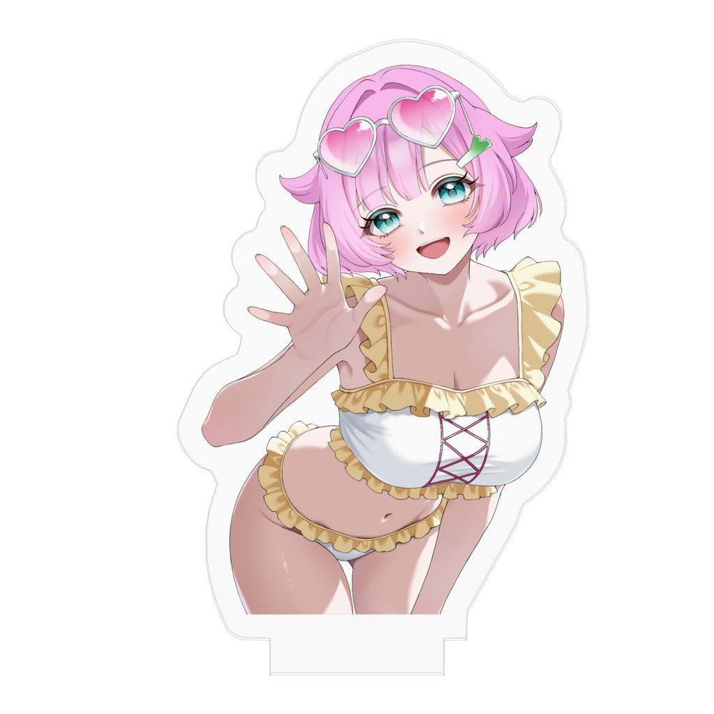 ねぎまちゃん2026水着姿💗アクリルスタンド 50×50mm