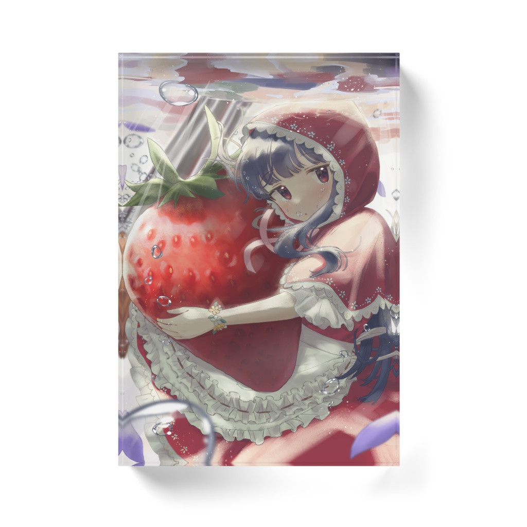 佐城雪美水中アクリルブロック