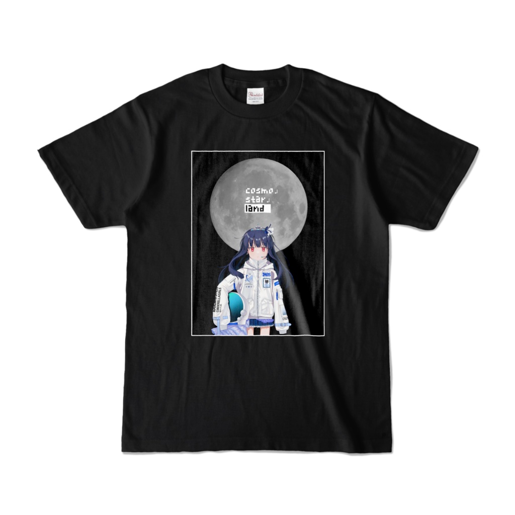 cosmo star land雪美Tシャツ黒