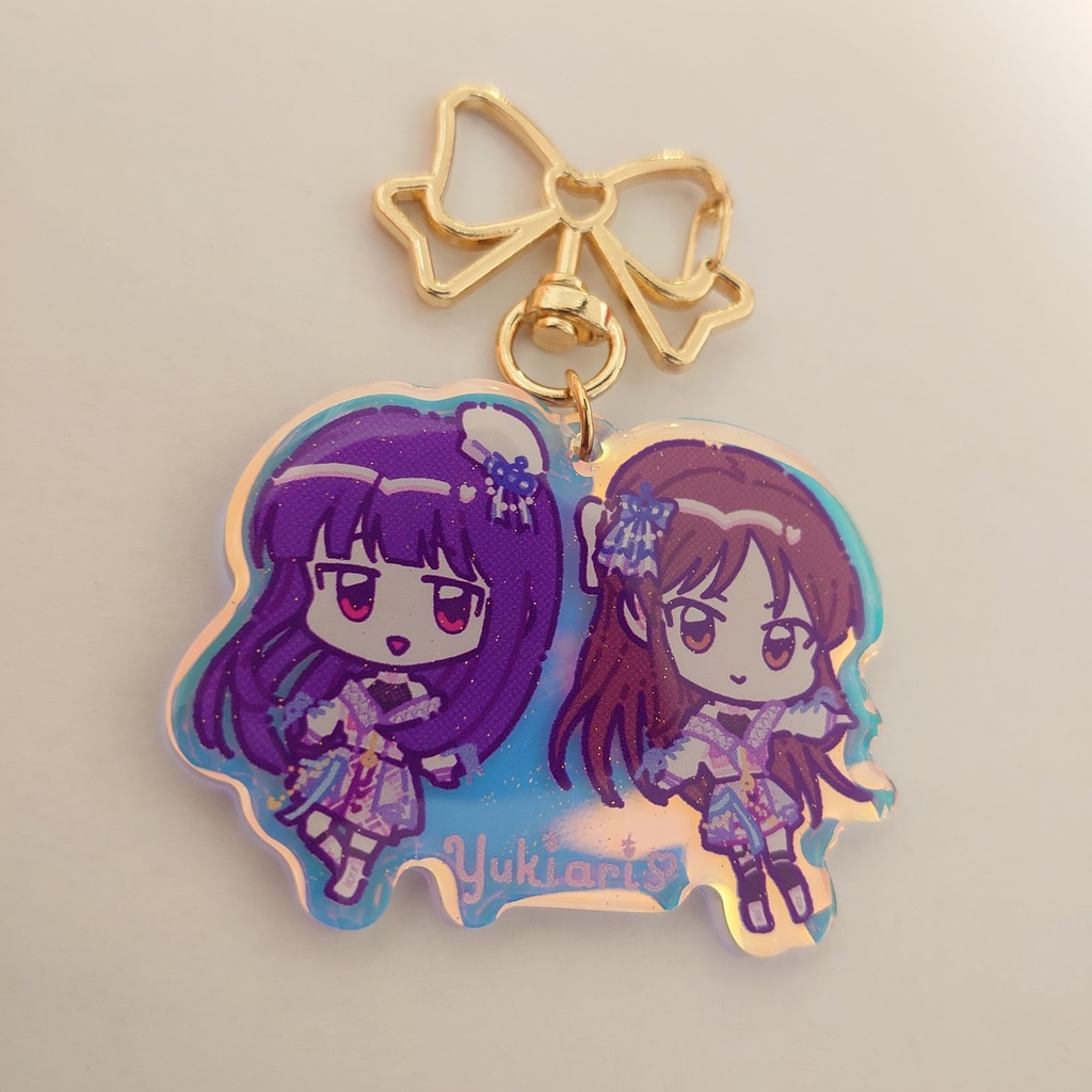 ゆきありオーロラアクリルキーホルダー