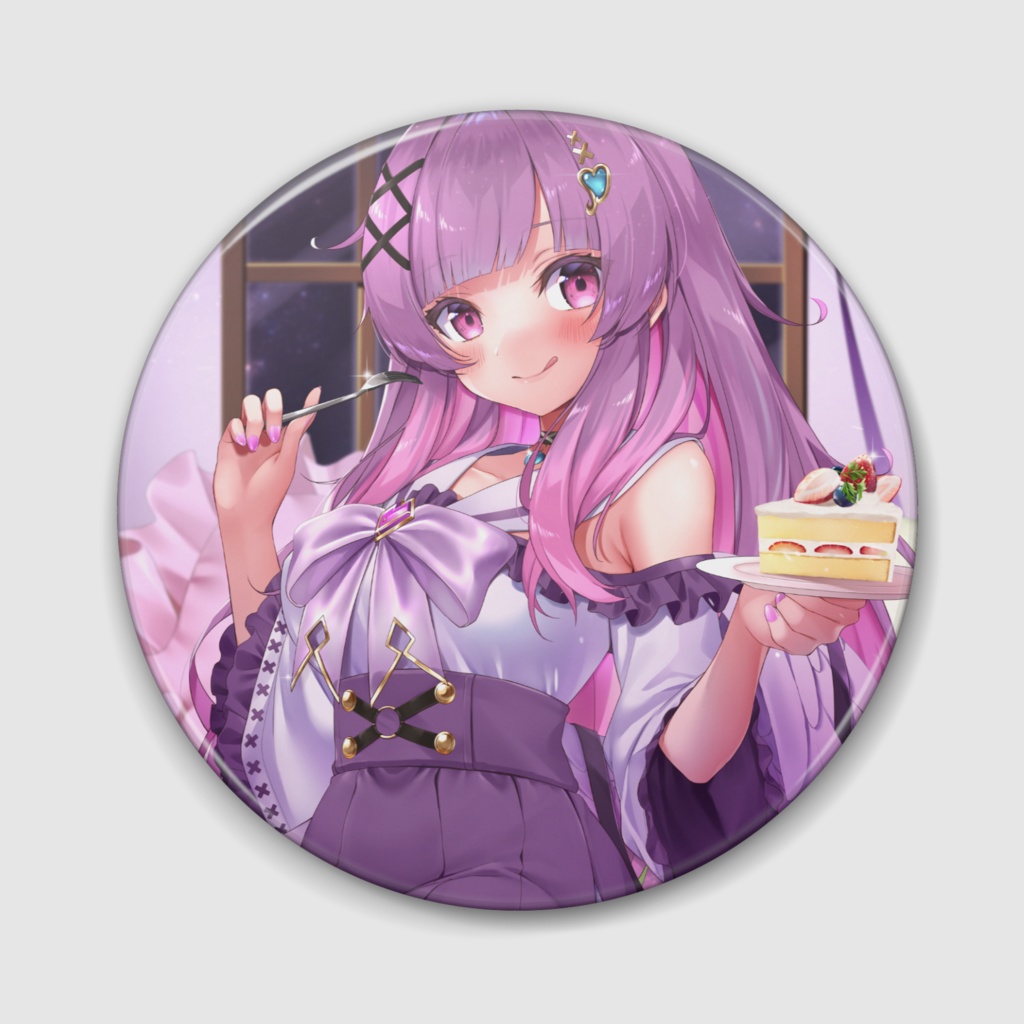 誕生日記念 缶バッチ