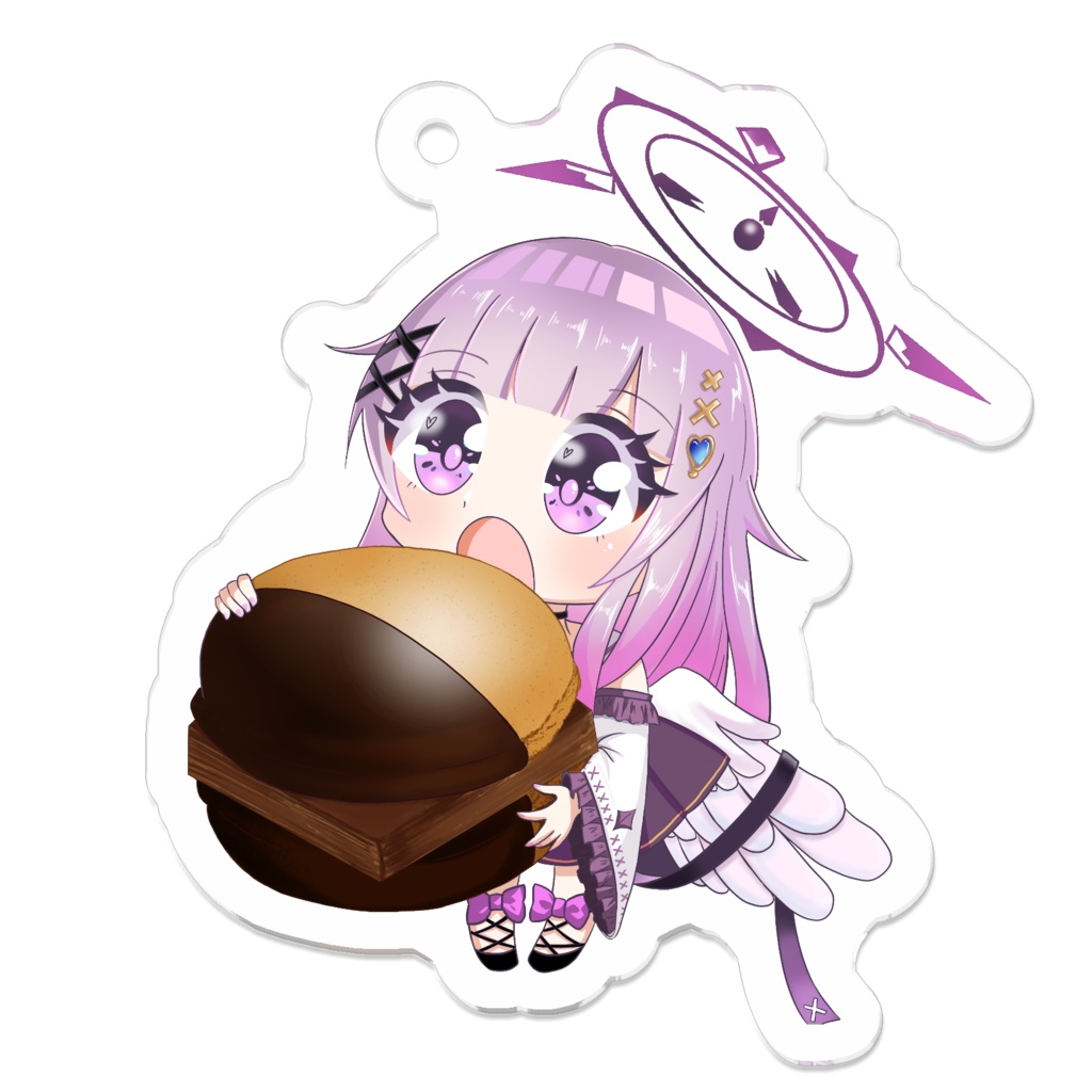 マカロン アリア アクリルキーホルダー