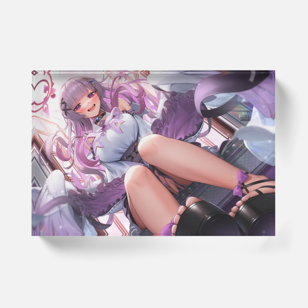 一周年記念 アクリルブロック