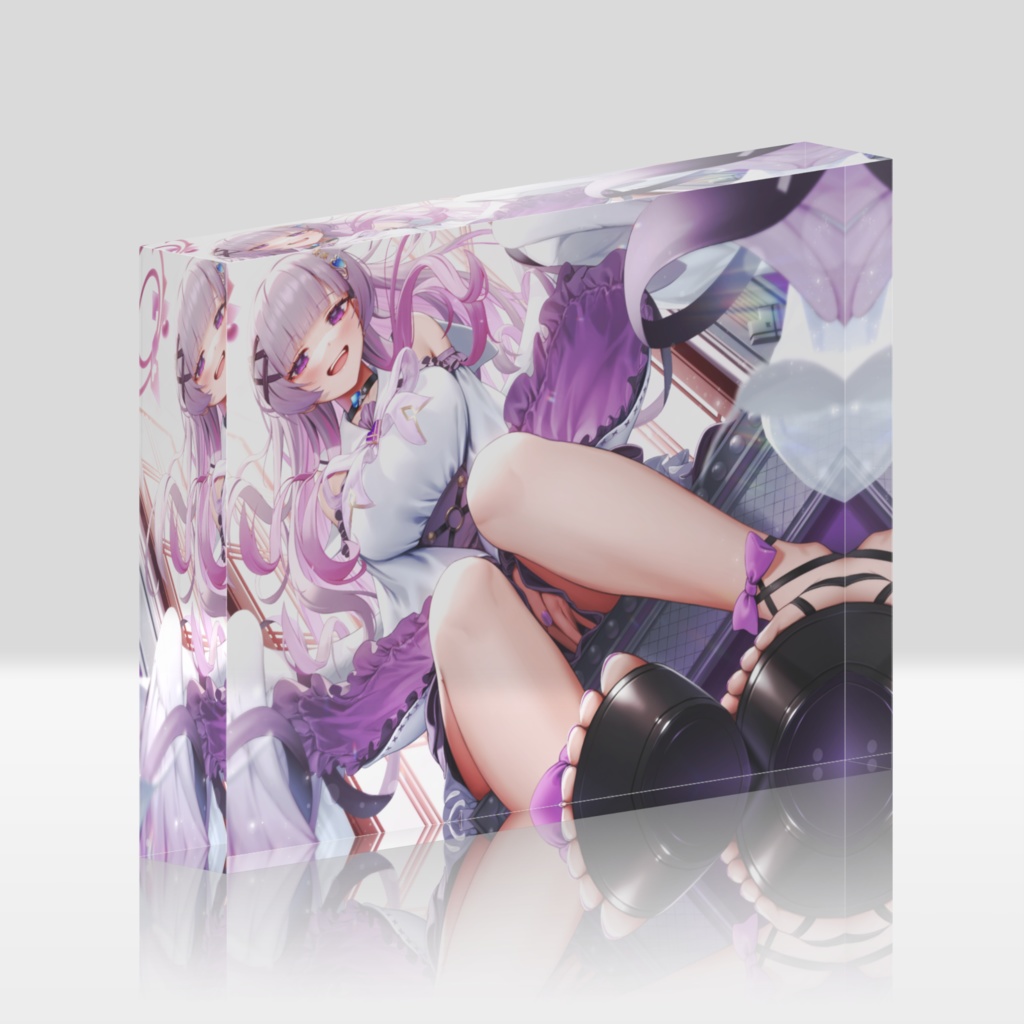 一周年記念 アクリルブロック