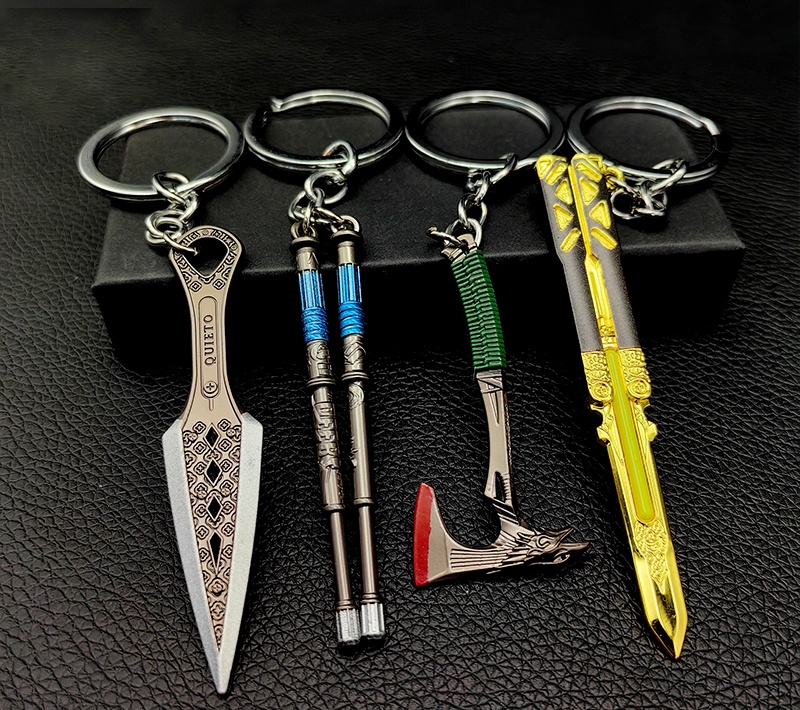 APEX Legends スーパーレジェンド Heirloom メタル武器モデル キーホルダー