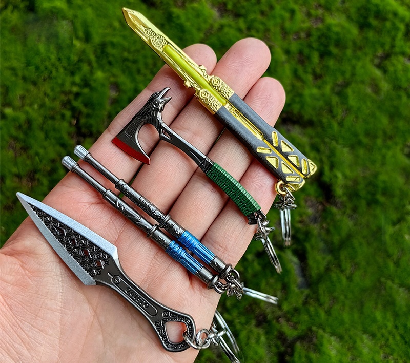 APEX Legends スーパーレジェンド Heirloom メタル武器モデル キーホルダー