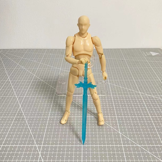 ソードアート・オンライン　青薔薇の剣　（ユージオ／キリト）　武器モデル　樹脂製ミニチュア