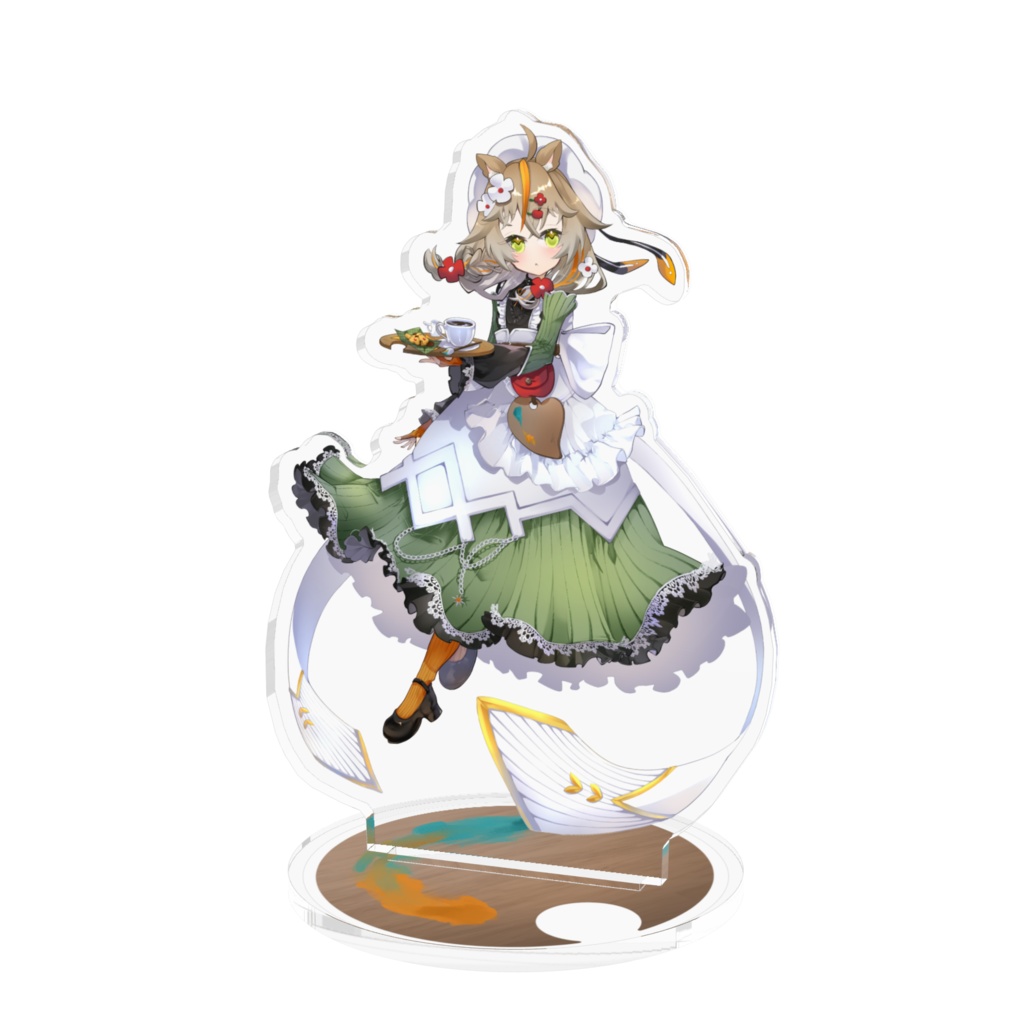 【アクリルフィギュア】助手（仮）ちゃん【100×100（㎜）】