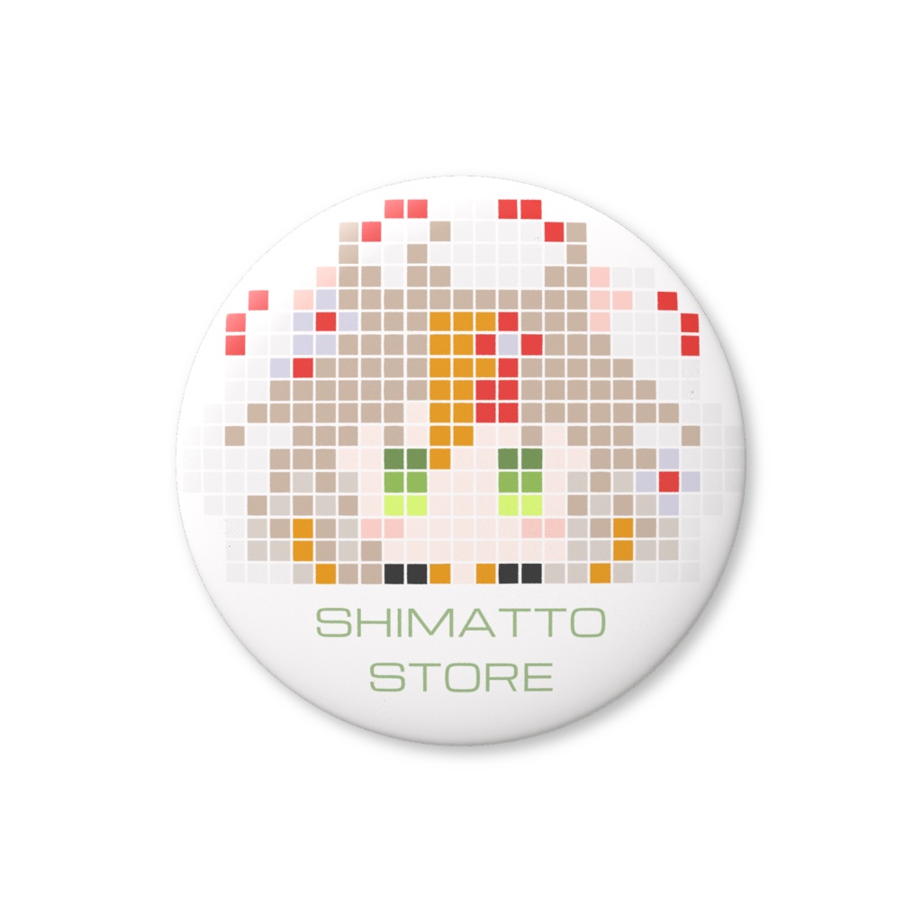 【缶バッチ】助手（仮）ちゃん【44㎜】