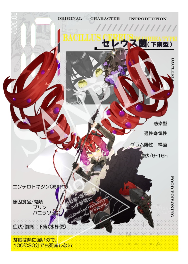 【DL版】食中毒/擬人化 vol.2【管理栄養士】