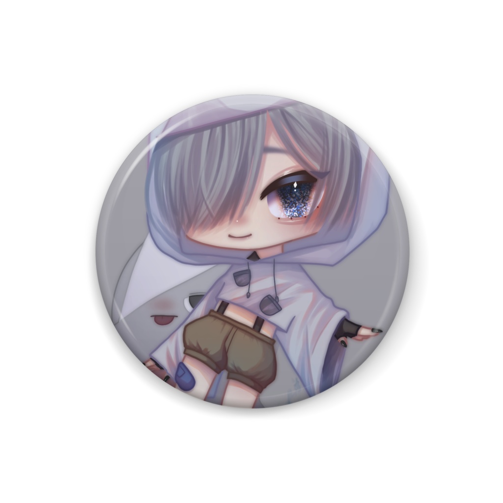 御霊缶バッジ(小)