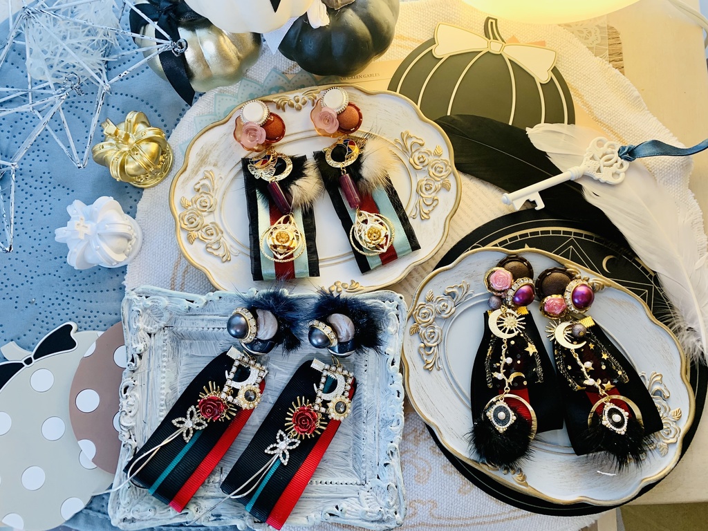 まほやく 新月の下でとびきりの悪戯を イメージイヤリング