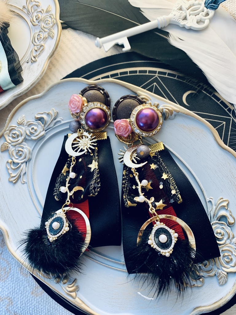 まほやく 新月の下でとびきりの悪戯を イメージイヤリング