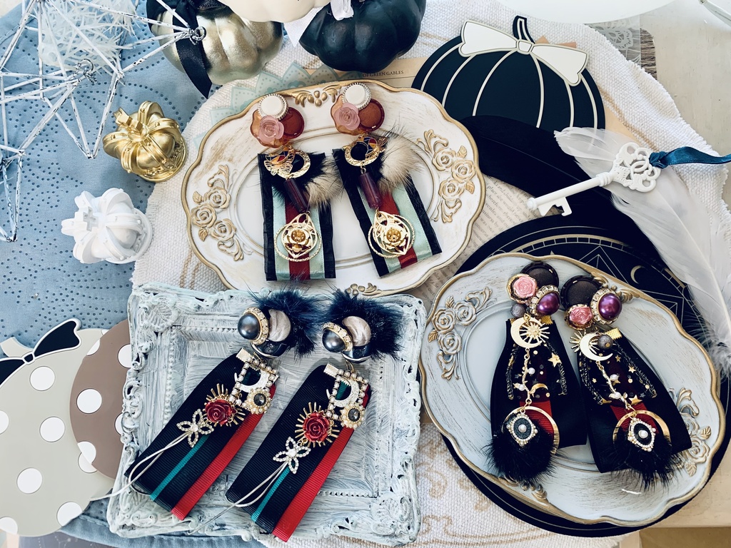 まほやく 新月の下でとびきりの悪戯を イメージイヤリング