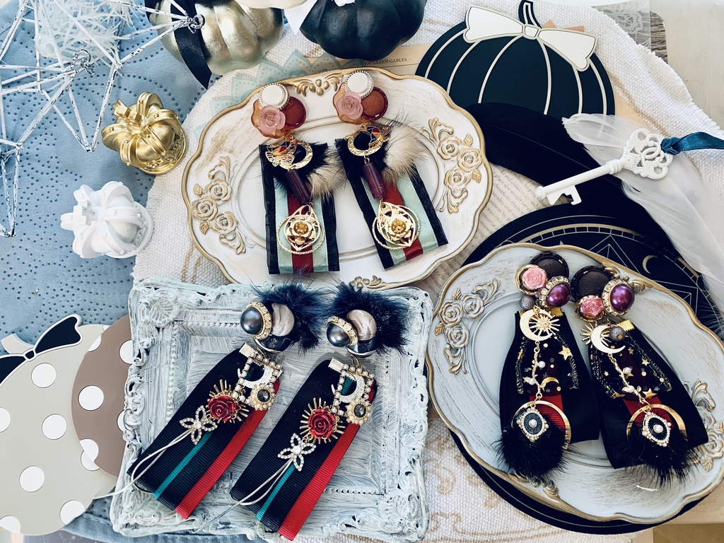 まほやく 新月の下でとびきりの悪戯を イメージイヤリング