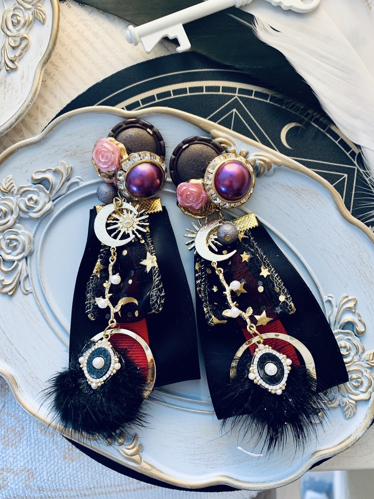 まほやく 新月の下でとびきりの悪戯を イメージイヤリング