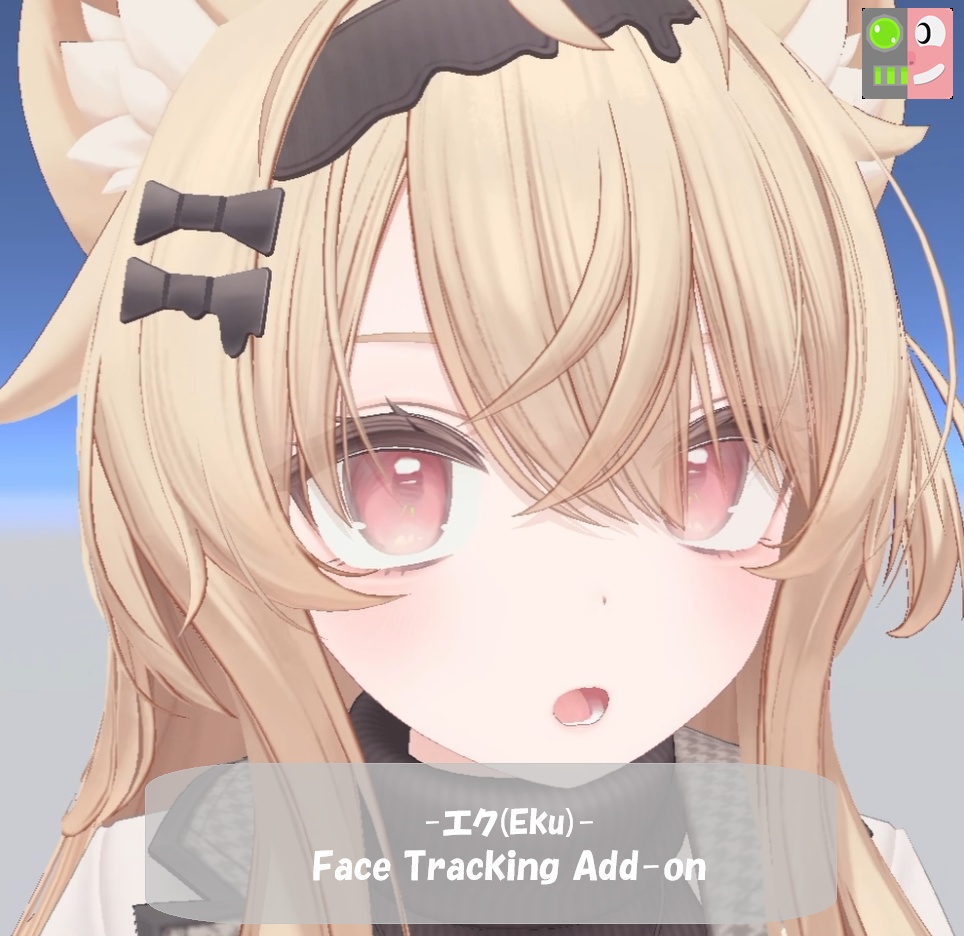 エク(Eku) Face Tracking Add-on【Release sale ~12/31 ￥1,500 → ￥1,200】