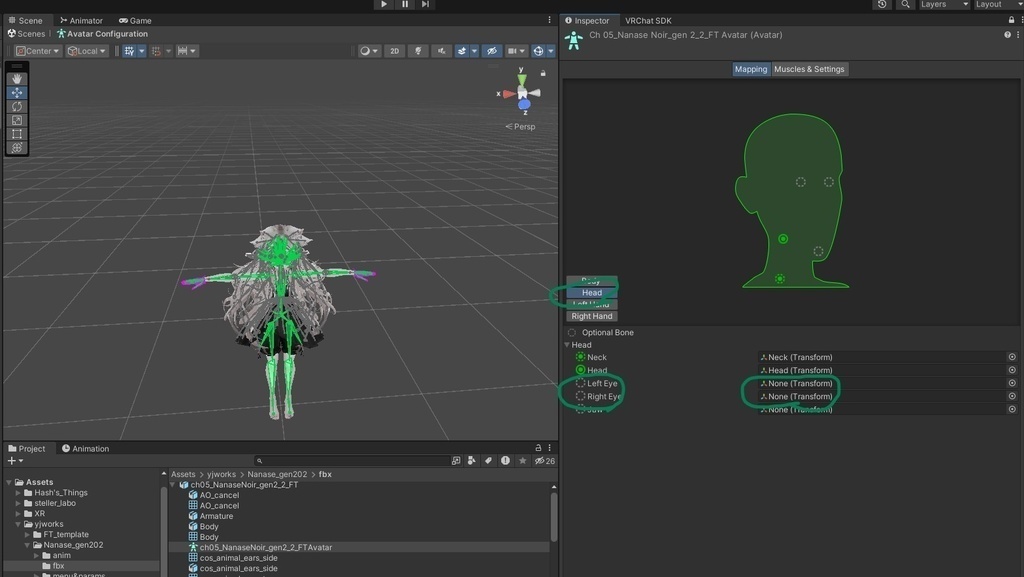 Nanase Noir (ナナセ・ノワール) Face Tracking Add-on