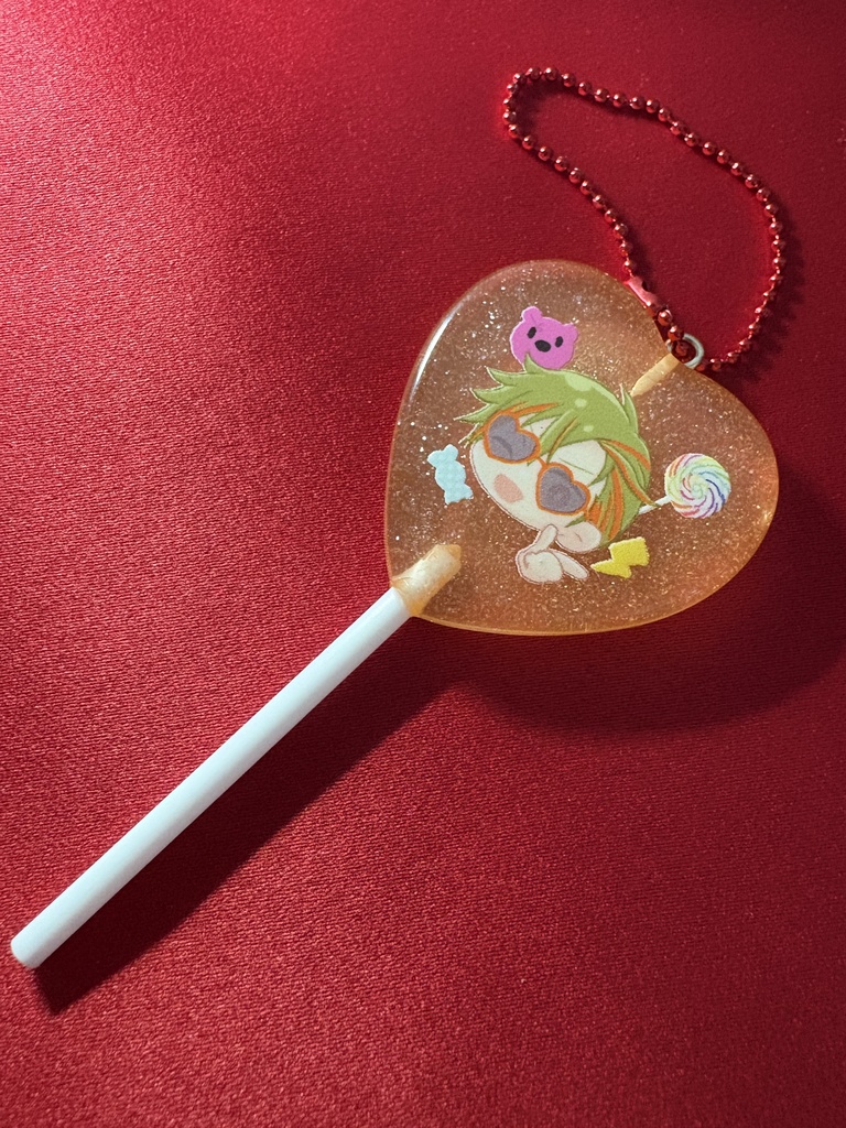 【ペロキャン風アクリルキーホルダー】秋山隼人