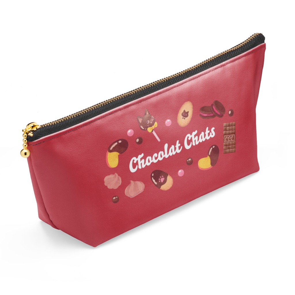 Chocolat Chats ポーチ