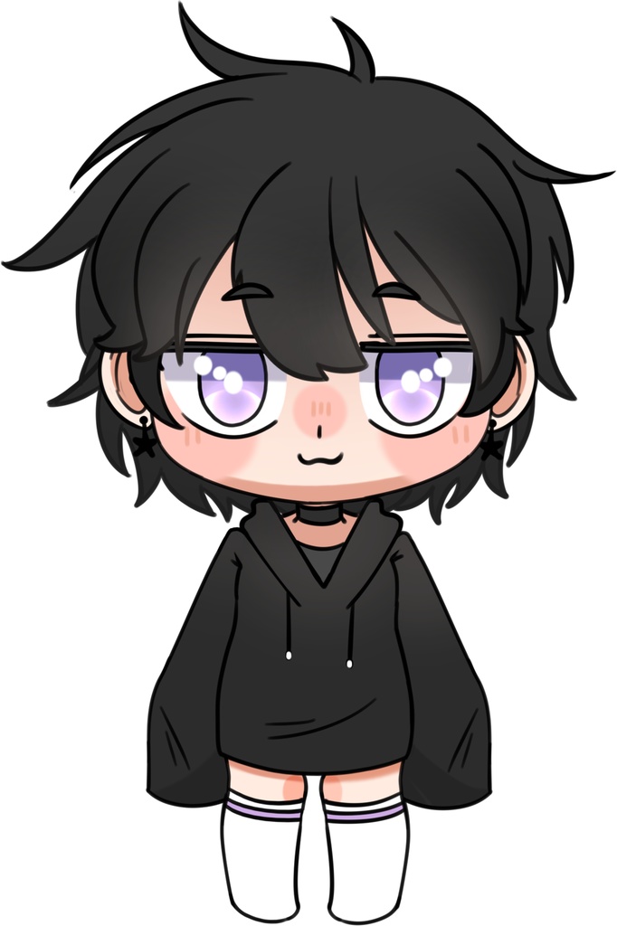 Affordable Gothic VTuber Model | Live2D Rigged | Beginner Friendly | Ready-to-Use | 非独占