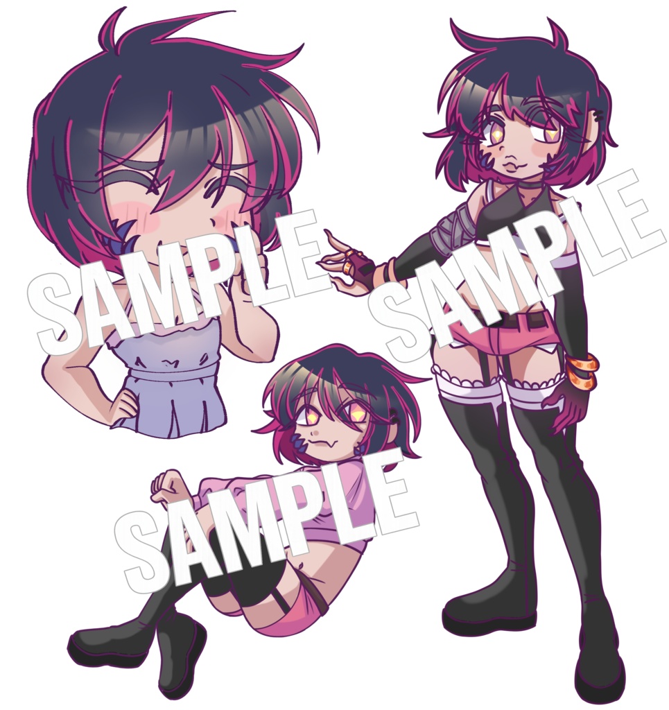 オリジナル女の子キャラクター販売 | Adoptable Girl Character (Full Rights)