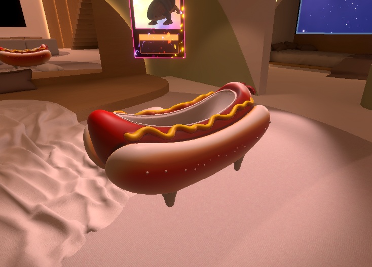 🌭 Hot Dog Bathtub – AI-Generated 3D Model by Rainunik