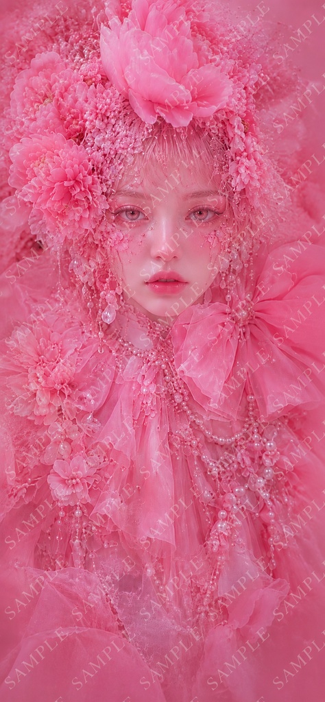 Peony Muse #005 - Ribbon Peony