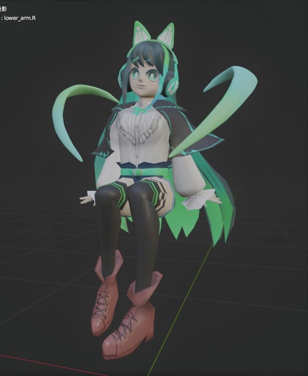 翡翠ネト3Dモデル