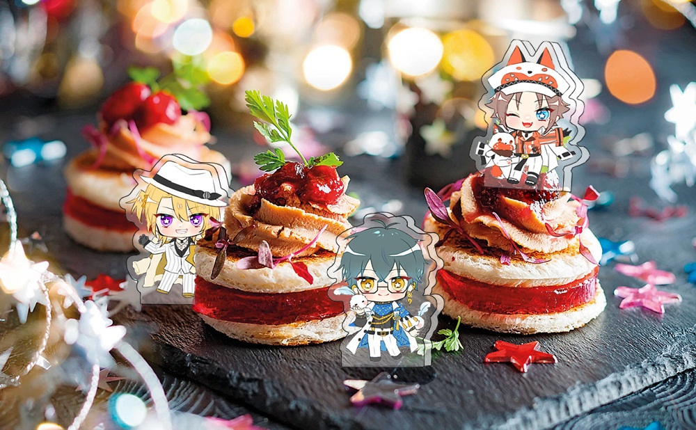 にじさんじEN ごはん友 アクリルスタート NijisanjiEN Luxiem Ethyria Noctyx