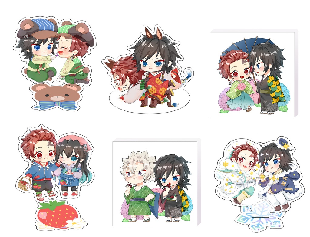 預約-鬼滅の刃 アクリルスタンド