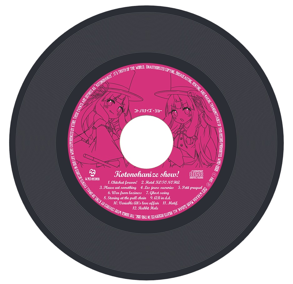 Kotonohanize show! (コトノハナイズ・ショー!)