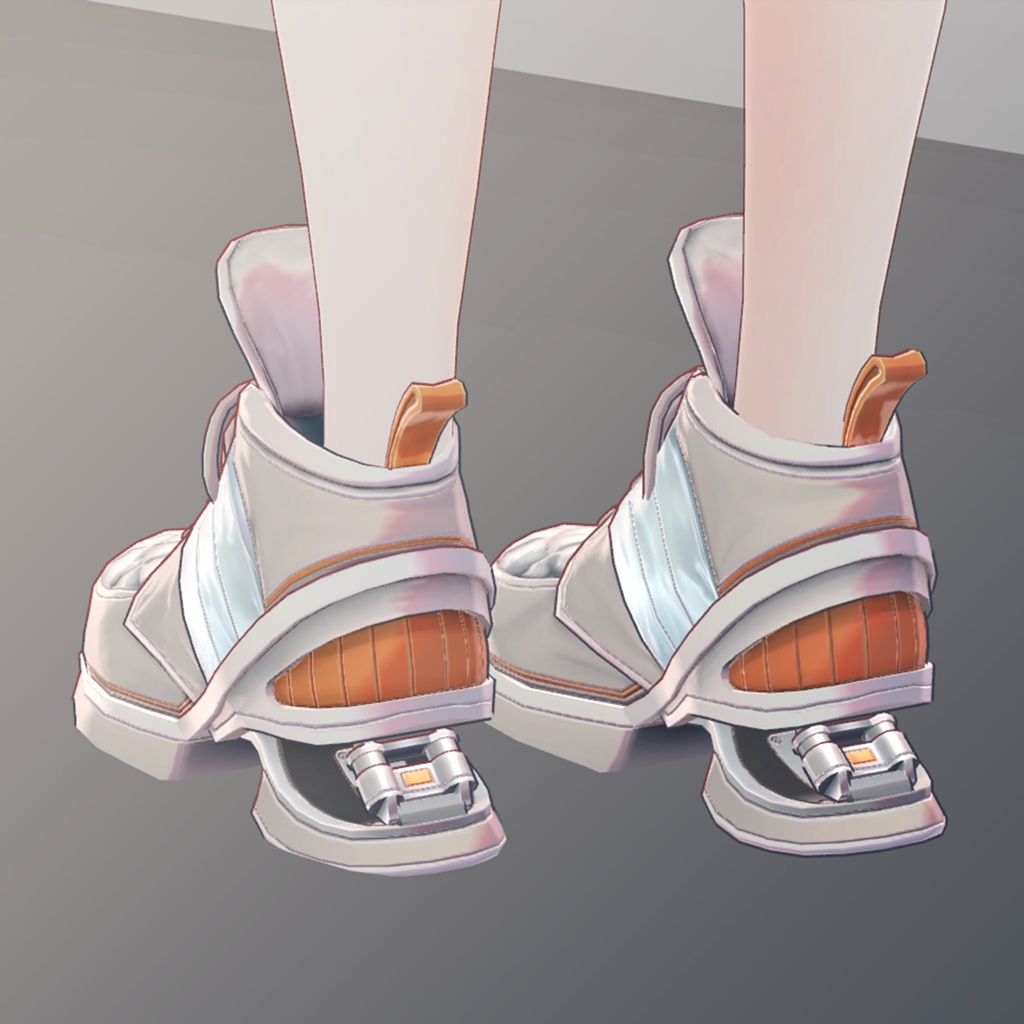 【MA対応】VRChat向け汎用シューズ U-III Titania