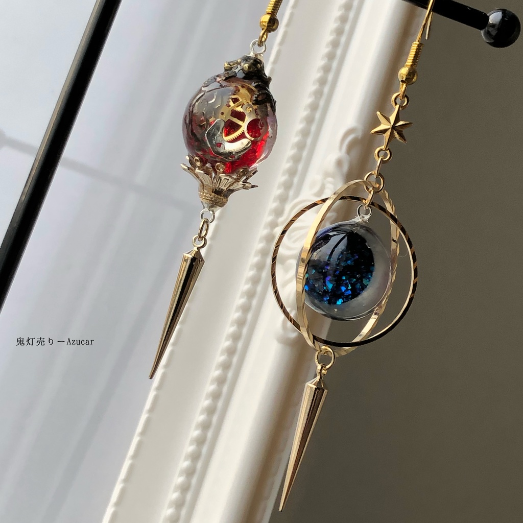 三日月サンセット オルゴナイト スチームパンク