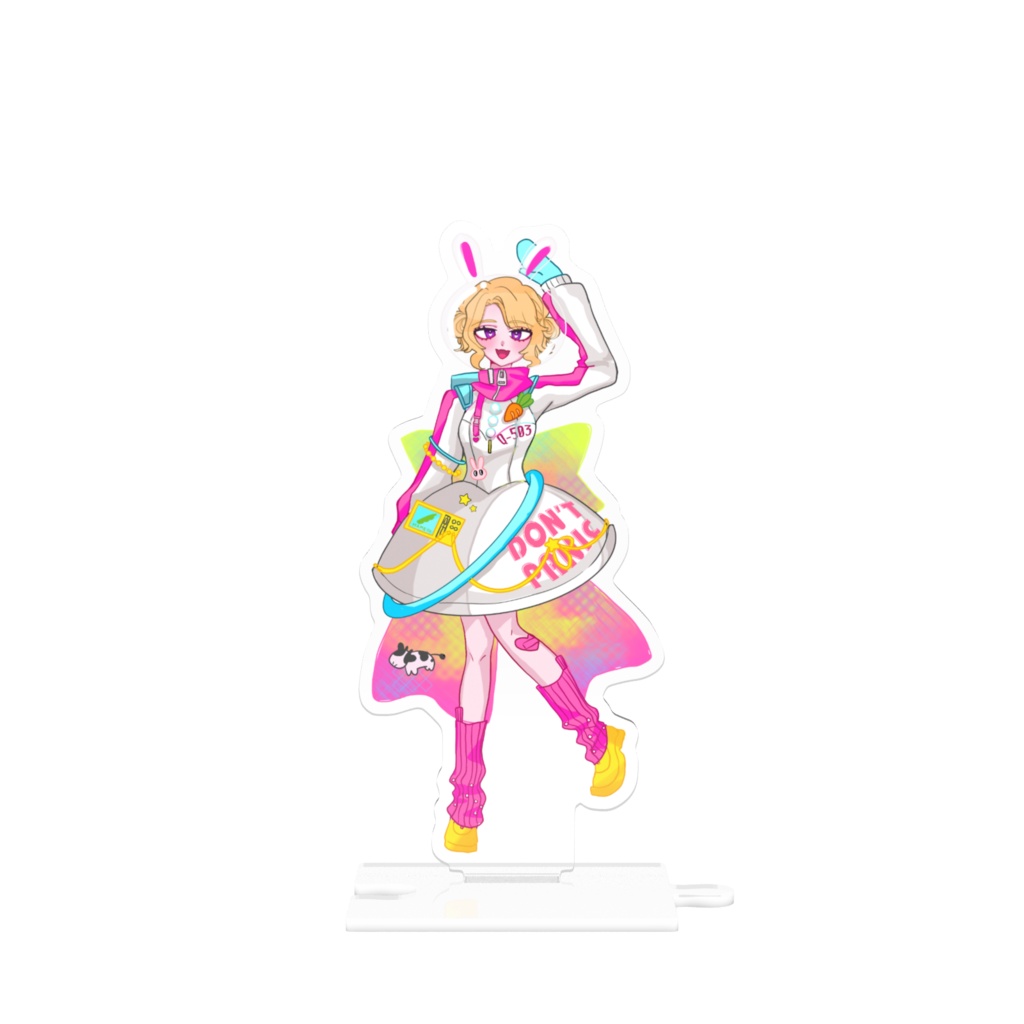 クオンさん等身アクスタ【ゆにばに白】