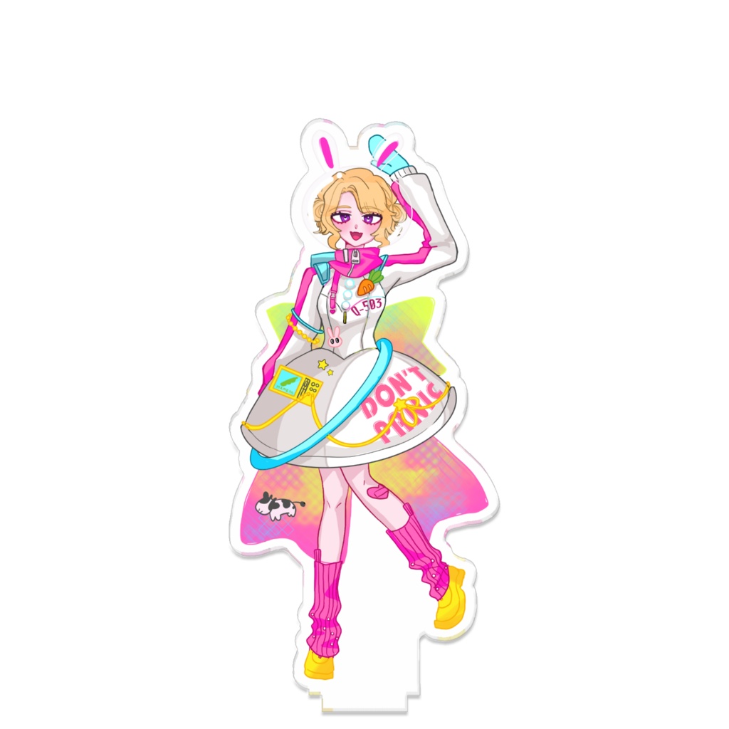 クオンさん等身アクスタ【ゆにばに白】