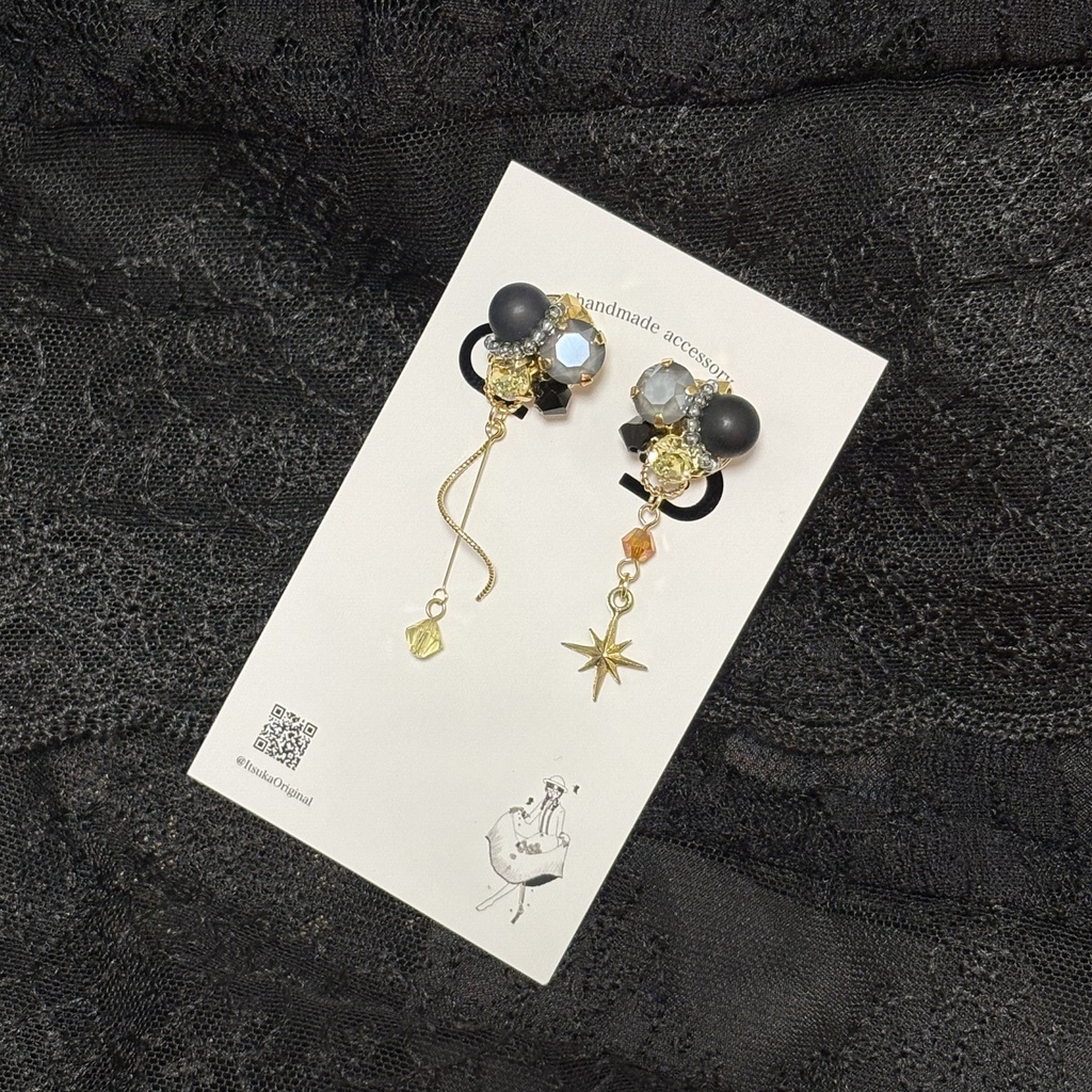 【崩スタ】主人公イメージイヤーアクセサリー