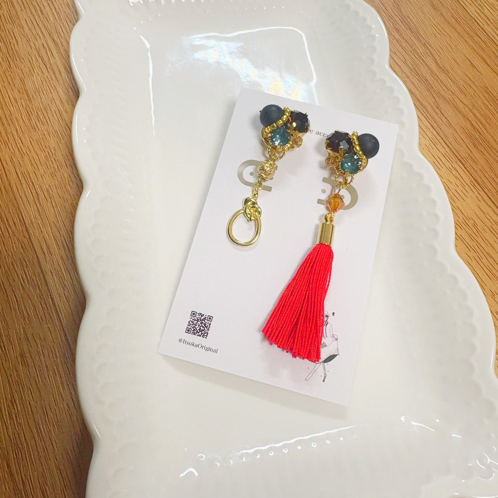 嘉明イメージイヤリング