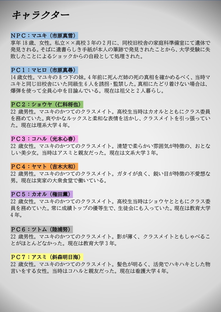 マーダーミステリー『鈍色の再会』