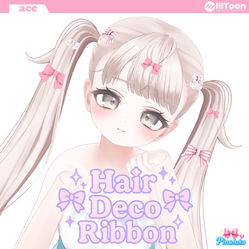 💗 Hair ✦ Deco ✦ Ribbon 💗