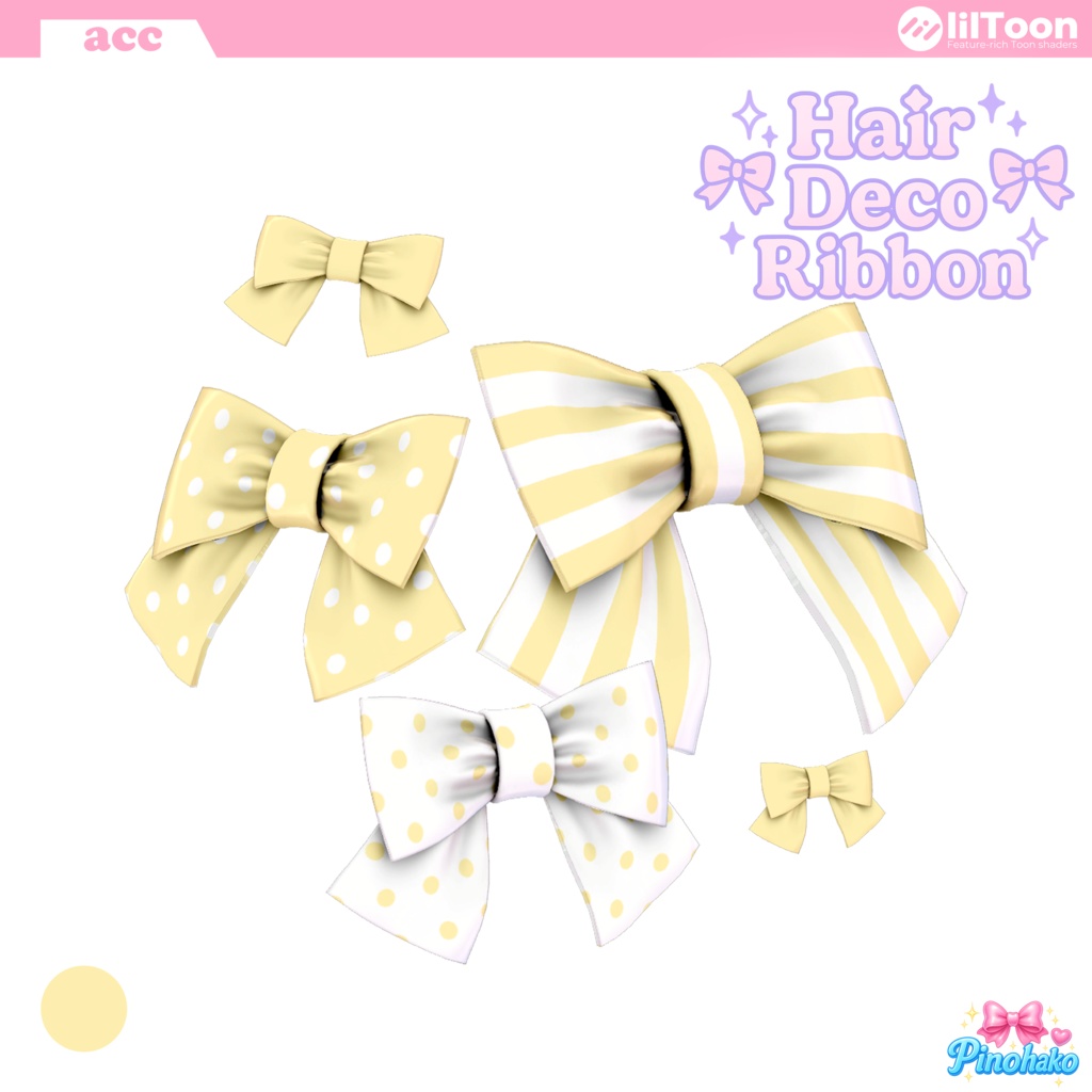 💗 Hair ✦ Deco ✦ Ribbon 💗