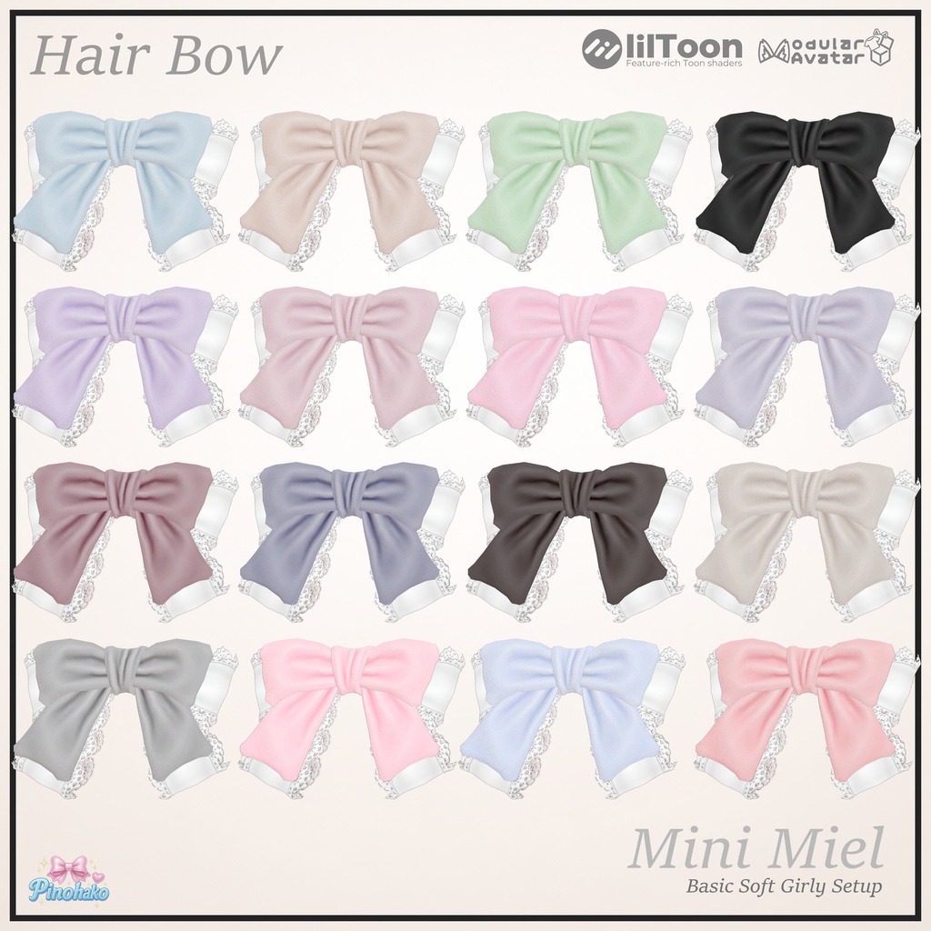30%OFFセール🎀Mini Miel Setup🎀17アバター対応