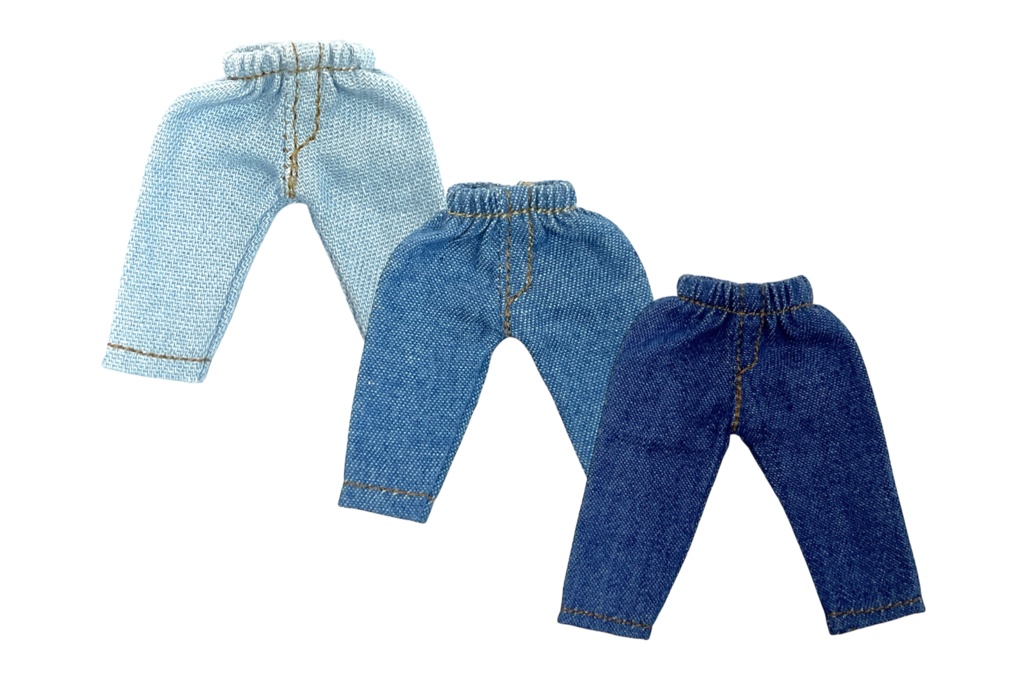 ウエストゴムデニムパンツ