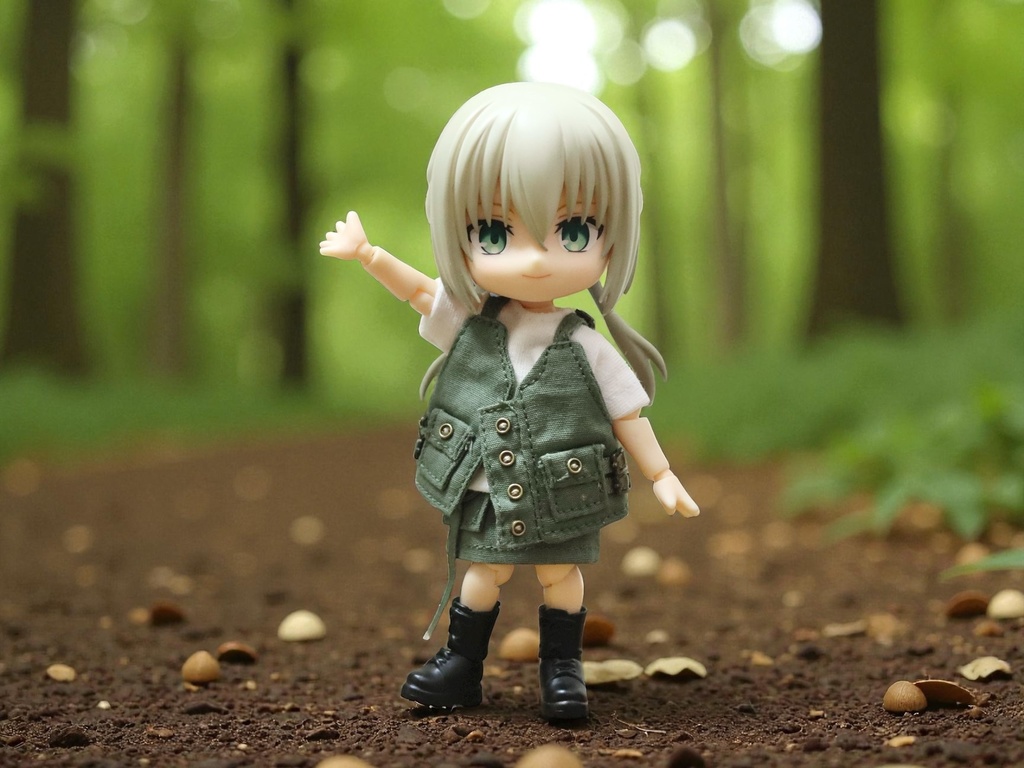 ミリタリースカート(2色展開)