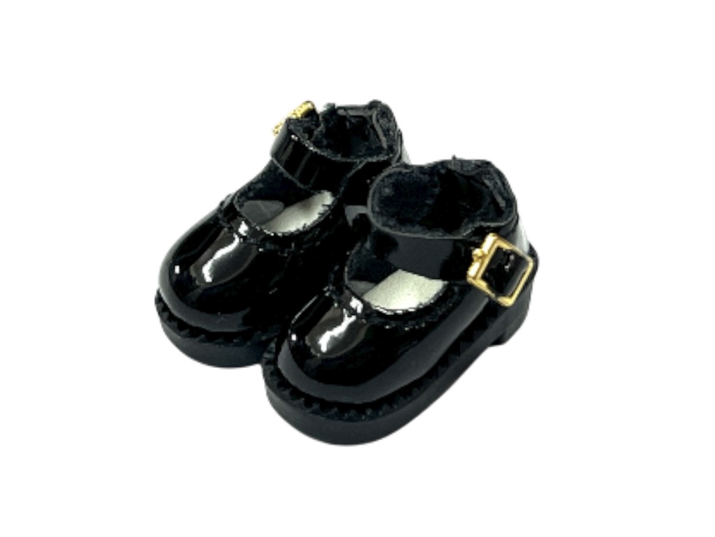 ストラップシューズ(ブラック)