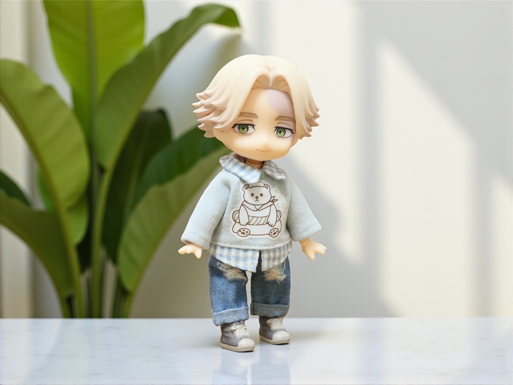 ダメージデニム(ねんどろいどどーる専用サイズ)