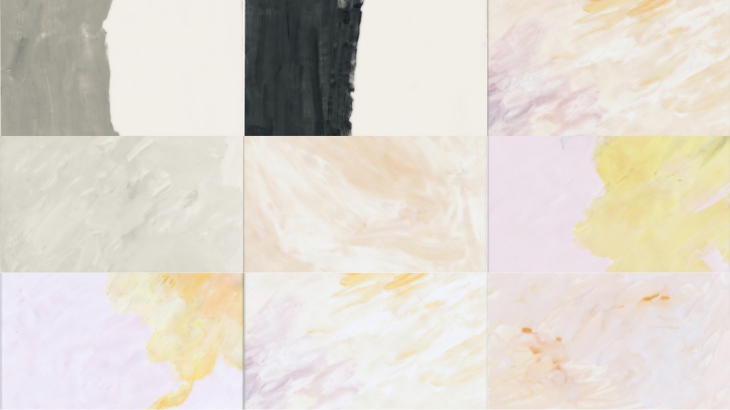 デジタル作品集:四作目「じゅーす」MV【セットA】真夜中と街灯 No,001~029 29枚