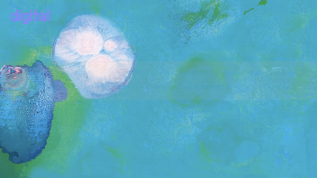 デジタル作品：初作「祈り」